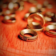 Tianguan Pure Copper Snap Ring Spacer Running Ring Spacer Spacer DIY Wenwan Accessories Passion Star