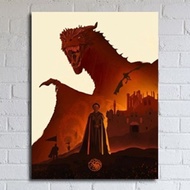 DL25 House Of The Dragon Art Wall Poster