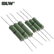 5PCS RX21 Wirewound Power Resistor DIP Type 6W 10W High Wattage Axial Resistor 0.05Ω–10KΩ Assorted V