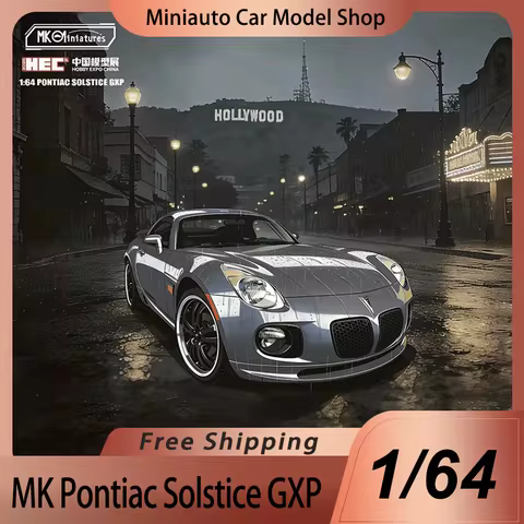 New In Stock Mk Miniatures 1:64 Pontiac Solstice GXP Hec 2026 Alloy Model Miniature Diecast Model Po