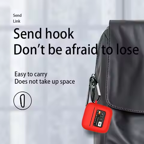 Silicone Wireless Earbuds Case Shockproof Waterproof Bluetooth Earphone Protector Anti-dust Colorful