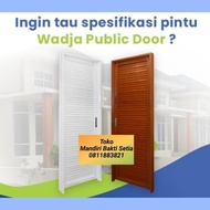 Pintu Kamar Mandi / Pintu Baja ( Wadja Public Door ) Harimarfalino