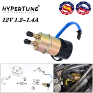 12 โวลต์ 1.2-1.4A ปั๊มเชื้อเพลิงรถจักรยานยนต์ทั่วไป ปั๊มเชื้อเพลิงไฟฟ้า เต้าเสียบ 10มม For Honda Kaw