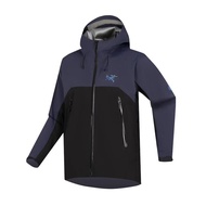 Genuine ARCTERYX Archaeopteryx Namu Wrong Men Women Windproof Hooded Waterproof Jacket Jacket Gore-T