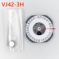 Japan Original VJ42 VJ42B Quartz Watch Movement White Date at 3H/6H VJ42-3H VJ42-6H Mechanism with B