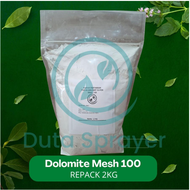 2 Kg Dolomite M-100 - Mesh 100 kemasan Repack 2 Kg