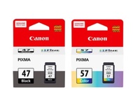 หมึกพิมพ์ INK Canon รุ่น 47 BK 57 CLหมึกพิมพ์ Canon รุ่น 47/57 สำหรับเครื่อง Canon รุ่น E400 E410 E4