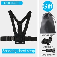 Go Pro 9 Adjustable Harness Chest Strap Mount For Dji Osmo Action Camera Gopro Hero 9 8 7 Xiaomi Yi 4K H9 Go Pro 7 Insta 360 One R Accessory