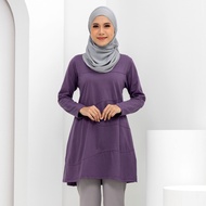 Aqeela Muslimah Wear Zig Zag Tshirt (AQ993)