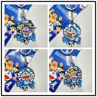 Cartoon Cartoon Anime Doraemon Alloy Keychain Cute Doraemon Doraemon Turntable Keychain Accessories 