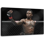 Israel Adesanya Poster Muhammad Canvas Prints Poster Photo Wall Art For Home Office Decorations with