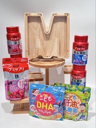 🇯🇵 現貨UHA 味覺糖鐵質軟糖 UHA 鐵&葉酸軟糖  Unimat Riken 兒童 DHA / 肝油乳酸菌水果軟糖