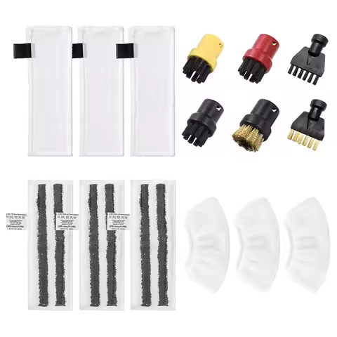 ABWM-Steam Cleaner Accessory Set For Karcher Steam Cleaner Easyfix SC 2, SC 3, SC 4, SC 5 Mop Cloth 