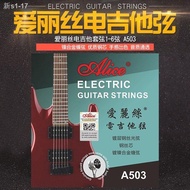 ▨●Tali Gitar Elektrik Alice Asli A503 Gitar Elektrik 1 Tali Gitar Elektrik 10 keping 1 Tali Berbungkus String Pelbagai G