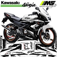 Decal Sticker Striping Variasi NINJA RR 150 New 2Tak 2012-2013-2014-2015-2016 Motif Ori NINJA RR SE