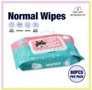 NON ALCOHOL 80PCS BABY WET TISSUE ANTI BACTERIAL/BABY WIPES ALCOHOL FREE TISSUE BASAH BAYI/WET TISSU