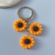 Keychain Best Friend Gifts Simplicity Style Cute Flower Resin Daisy Flower Keychain