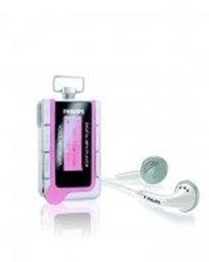 PHILIPS SA2001/93  PHILIP飛利浦 數碼音樂播放機 香水瓶設計 收音機 錄音 MP3 Player,MP3及WMA 512M