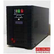 BEBAS ONGKIR - Ups Topaz 1KVA Online Sinewave