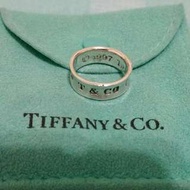 正品Tiffany 寬版尾戒