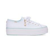 Keds Model Triple Up Magnolia Bakery Piping Women's Sneakers White/Green-WF67695