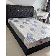 Set katil Divan Queen | Queen Divan bed | Queen bed Frame | Modern bedroom Furniture | Katil Divan M
