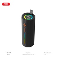 [SG] XO F71 MINI Bluetooth Speaker 5W With Radio and Battery Life up to 5 hours RGB Light Bicycle Mo
