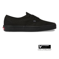 VANS AUTHENTIC BLACK BLACK SNEAKERS สินค้ามีประกันแท้