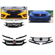 Civic FC 2016-2021 Front Grill Monster Grill TYPER Grill Front RS Grill JS Racing