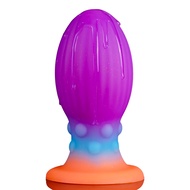 Large Anal Plug Silicone Butt Plug Adult Sex Toys for Women & Men, Luminous Anal Butt Plug Big Anal 