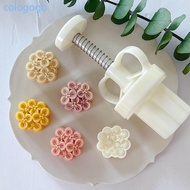 COLO Mooncake Mold DIY Hand Press Mooncake Cutters Pastry Gadgets Osmanthus Shaped