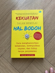 Buku Second Kekuatan Dalam Memulai Hal Bodoh Richie Norton