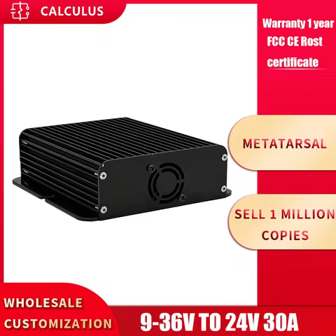 9-36v to 24v 30A Dc To Dc Converter 12V 24V To 24V 30A 720w Boost Buck Module Converter Step-up Step