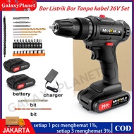 Bor Listrik Bor Tanpa kabel 36V Set /bor listrik bosch original