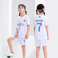 Kids Football Jersey Set World Cup Ronaldo Jersey