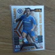 Topps Match Attax 13 / 14 Hazard Bronze Limited Edition Soccer Card