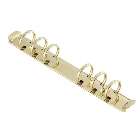 3 Color Paper Fasteners Student Stationery Detachable Paper Binder Paper Binding Clips A5 A6 File Fo