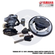 YAMAHA MT-15 MT15 100% ORIGINAL MAIN SWITCH COMPLETE SET KUNCI SET B7D-XH250-00