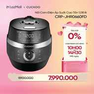 Nồi cơm điện cao tần Cuckoo CRP-JHR0660FD dung tích 1.08L -Phiên bản nội địa sử dụng Tiếng Hàn