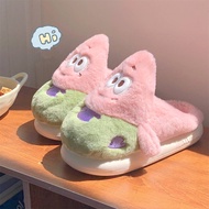 การ์ตูนน่ารักญี่ปุ่นในร่มบ้านตุ๊กตาผ้าฝ้ายรองเท้าแตะผู้หญิง moccasins สะดวกสบาย