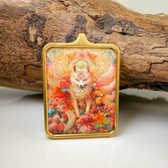 人緣/桃花/防小人-九尾狐唐卡佛牌