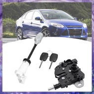 [P K A M] Bonnet Hood Lock with Long Rod Release Lock and 2 Keys for Focus MK2 2004-2012 Spare Parts