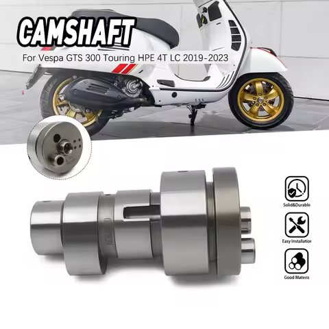 Scooter GTS300 GTV300 Camshaft For Vespa GTS 300 Supertech HPE GTV 300cc 4T 4V E4 1A0143690A Engine 