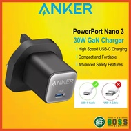 Anker PowerPort Nano3 511 USB C 30W GaN Charger (A2147)