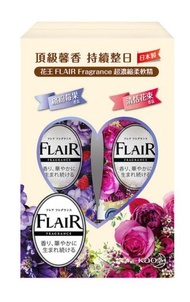 日本製 花王FLAIR Fragrance 超濃縮衣物柔軟精(4種香味) 570毫升X4入-吉兒好市多COSTCO代購