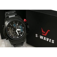 S-Waves Digital Analogue Watch 2/8.4