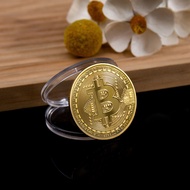 Bitcoin Bitcoin Gold Silver Commemorative Coin Customized Metal Decision Coin Lucky Coin Virtual Coi