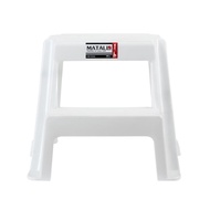 พร้อมส่ง! บันไดพลาสติก 2 ขั้น สีขาว PLASTIC STEP STOOL 2-STEP WHITE โปรโมชัน บันได ราคาถูก