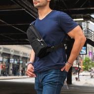 Pacsafe V Action | 五大專利防盜 側背包 胸背包2.5L 黑 #60161