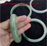 Jade bangles bracelet authentic stones high quality